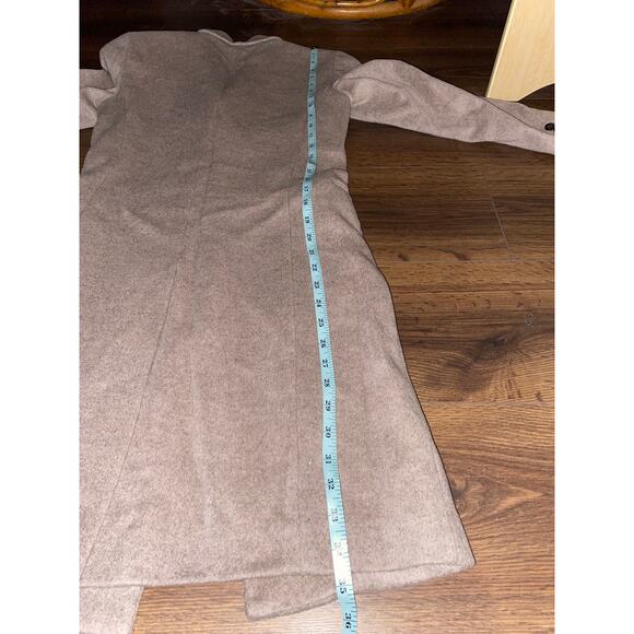 EUC Joseph Wool Cashmere Coat XS 0/2 Longline Tailored Minimalist Gray Jacket - Picture 5 of 14